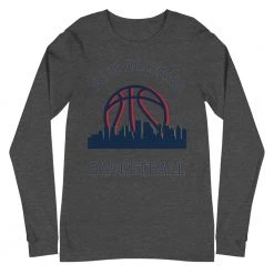 Fan Gear Nation New Orleans Pelicans Basketball Premium Long Sleeve Tee Shirt Unisex Cotton