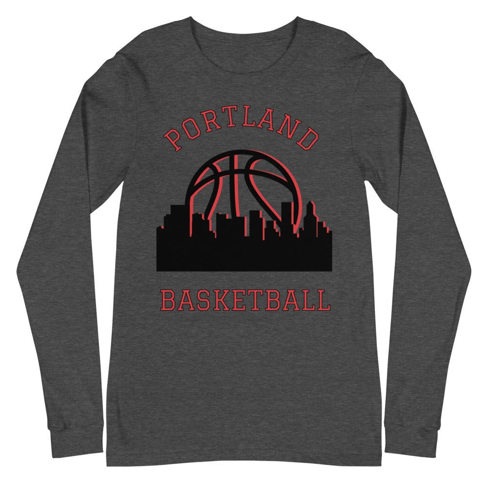 Fan Gear Nation Portland Trailblazers Basketball Premium Long Sleeve Tee Shirt Unisex Cotton 6 Fan Gear Nation Portland Trailblazers Basketball Premium Long Sleeve Tee Shirt Unisex Cotton