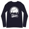Fan Gear Nation Unisex Chicago White Sox Baseball Long Sleeve Tee Shirt