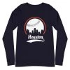 Fan Gear Nation Unisex Houston Astros Baseball Long Sleeve Tee Shirt
