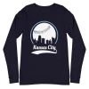 Fan Gear Nation Unisex Kansas City Royals Baseball Long Sleeve Tee Shirt