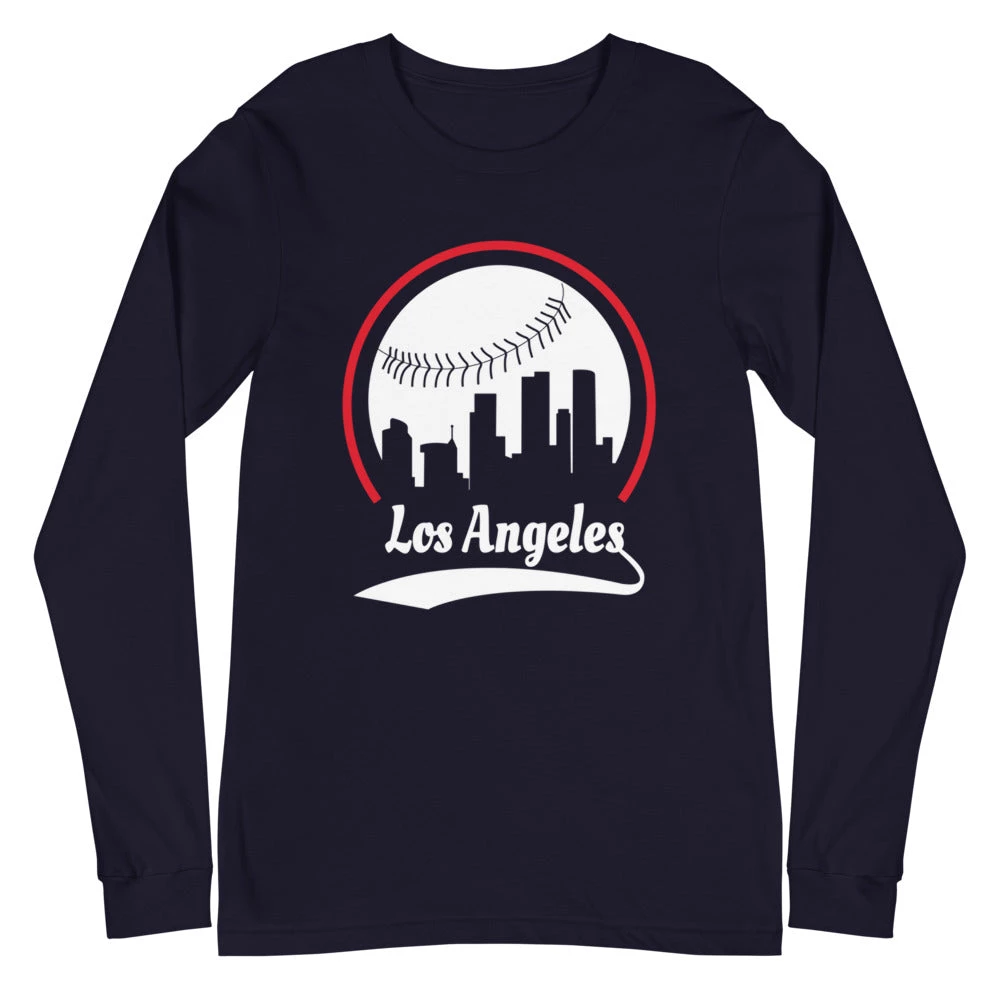 Fan Gear Nation Unisex Los Angeles Dodgers Baseball Long Sleeve Tee Shirt 3 Fan Gear Nation Unisex Los Angeles Dodgers Baseball Long Sleeve Tee Shirt