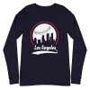 Fan Gear Nation Unisex Los Angeles Angels Baseball Long Sleeve Tee Shirt