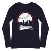Fan Gear Nation Unisex Minnesota Twins Baseball Long Sleeve Tee Shirt