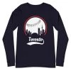 Fan Gear Nation Unisex Toronto Blue Jays Baseball Long Sleeve Tee Shirt