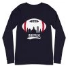 Fan Gear Nation Unisex Buffalo Bills Football Premium Long Sleeve Tee Shirt