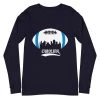 Fan Gear Nation Unisex Carolina Panthers Football Premium Long Sleeve Tee Shirt