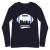 Fan Gear Nation Unisex Tennessee Titans Football Premium Long Sleeve Tee Shirt