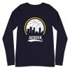 Fan Gear Nation Unisex Denver Nuggets Basketball Premium Long Sleeve Tee Shirt