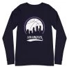 Fan Gear Nation Unisex Los Angeles Lakers Basketball Premium Long Sleeve Tee Shirt