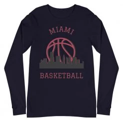 Fan Gear Nation Miami Heat Basketball Premium Long Sleeve Tee Shirt Unisex Cotton 9 Fan Gear Nation Miami Heat Basketball Premium Long Sleeve Tee Shirt Unisex Cotton