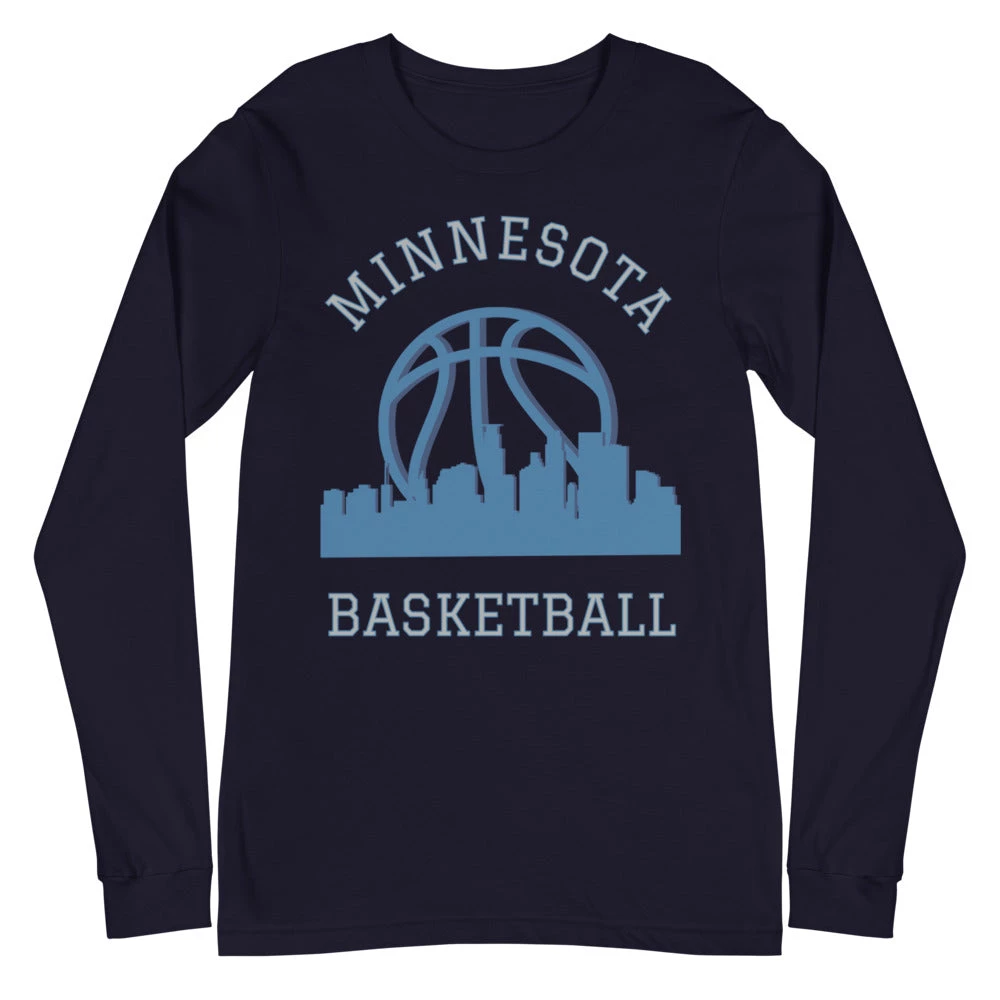 Fan Gear Nation Minnesota Timberwolves Basketball Premium Long Sleeve Tee Shirt Unisex Cotton 3 Fan Gear Nation Minnesota Timberwolves Basketball Premium Long Sleeve Tee Shirt Unisex Cotton