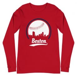 Fan Gear Nation Unisex Boston Red Sox Baseball Long Sleeve Tee Shirt 11 Fan Gear Nation Unisex Boston Red Sox Baseball Long Sleeve Tee Shirt