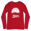 Fan Gear Nation Unisex Atlanta Hawks Basketball Premium Long Sleeve Tee Shirt