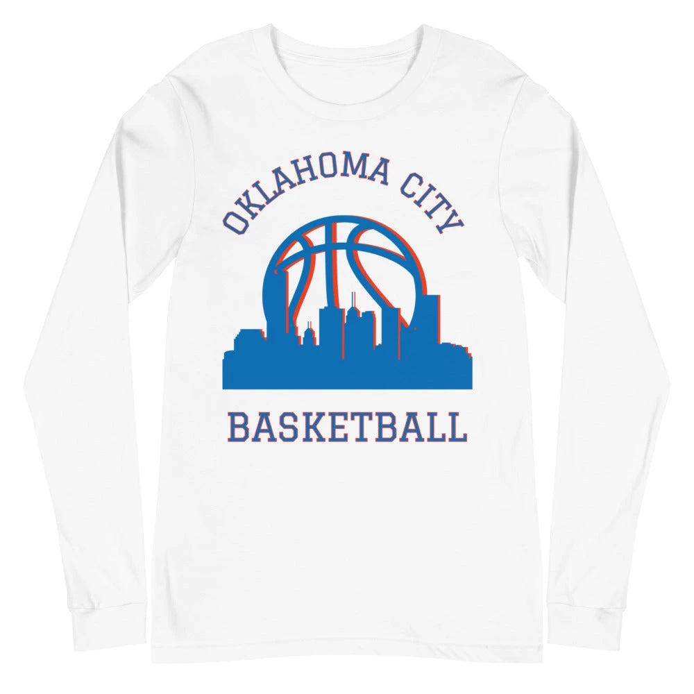 Fan Gear Nation Oklahoma City Thunder Basketball Premium Long Sleeve Tee Shirt Unisex Cotton 7 Fan Gear Nation Oklahoma City Thunder Basketball Premium Long Sleeve Tee Shirt Unisex Cotton