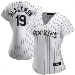 Fan Gear Nation Womens Colorado Rockies Charlie Blackmon Cool Base Replica Jersey White