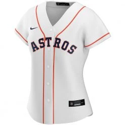 Fan Gear Nation Womens Houston Astros Jose Altuve Cool Base Replica Jersey White