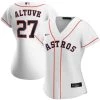 Fan Gear Nation Womens Houston Astros Jose Altuve Cool Base Replica Jersey White