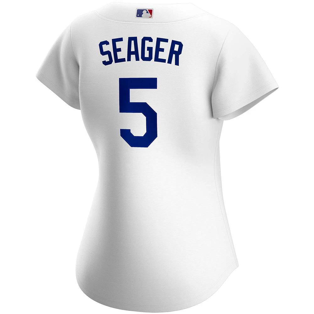 Fan Gear Nation Womens Los Angeles Dodgers Corey Seager Cool Base Replica Jersey White 5 Fan Gear Nation Womens Los Angeles Dodgers Corey Seager Cool Base Replica Jersey White