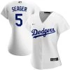 Fan Gear Nation Womens Los Angeles Dodgers Corey Seager Cool Base Replica Jersey White