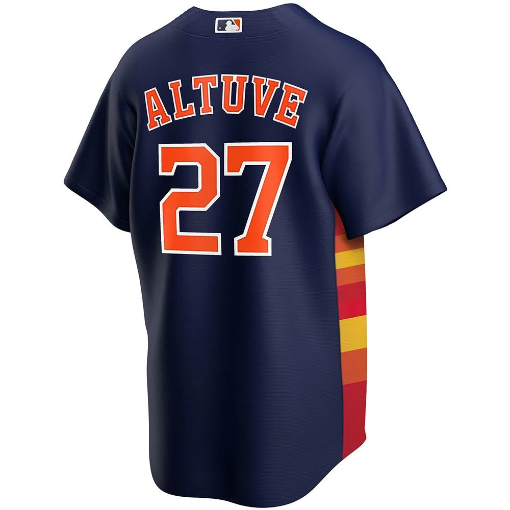 Fan Gear Nation Youth Houston Astros Jose Altuve Cool Base Replica Jersey Navy 5 Fan Gear Nation Youth Houston Astros Jose Altuve Cool Base Replica Jersey Navy