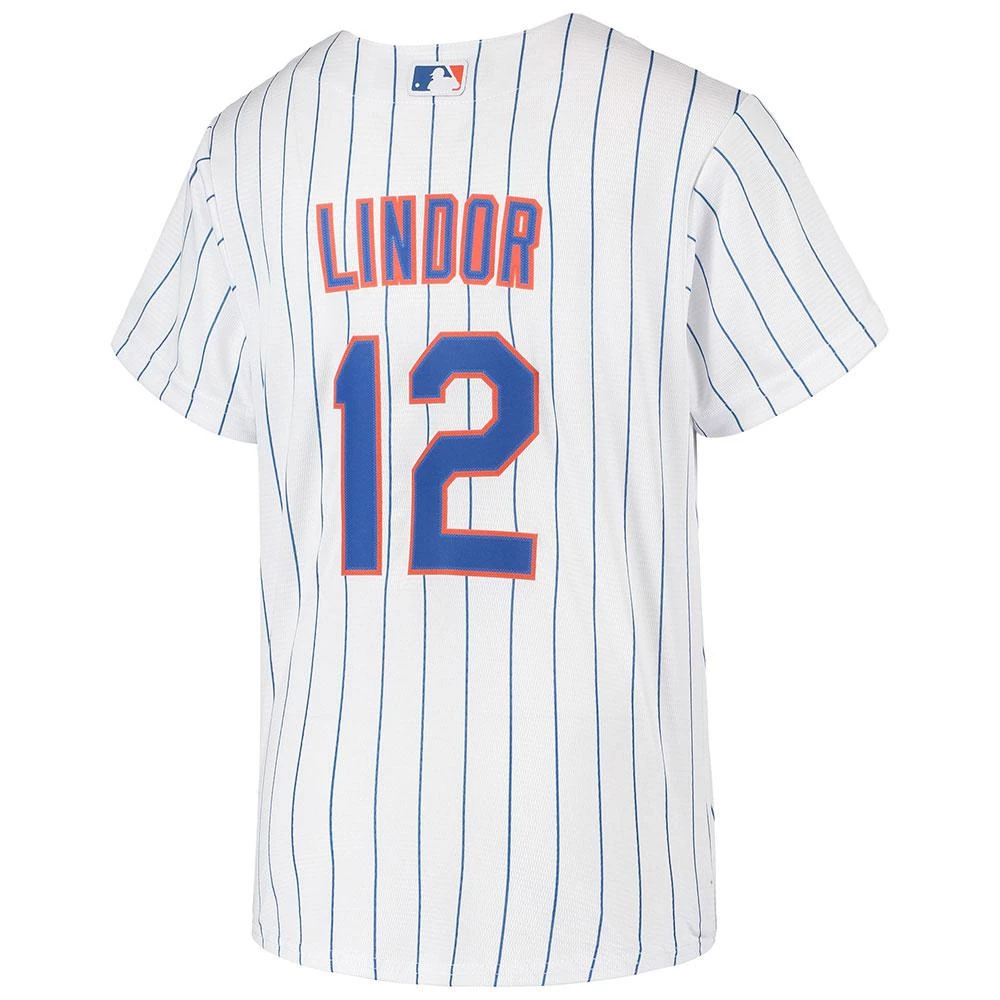 Fan Gear Nation Youth New York Mets Francisco Lindor Cool Base Jersey White 5 Fan Gear Nation Youth New York Mets Francisco Lindor Cool Base Jersey White