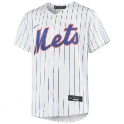 Fan Gear Nation Youth New York Mets Francisco Lindor Cool Base Jersey White